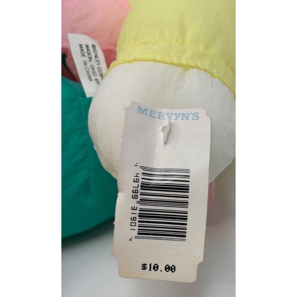 Kenley 12" Puffy Bunny Rabbit Stuffed Dress Nylon Puffalump Style Parachute NWT - Picture 6 of 7